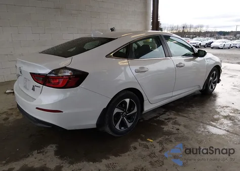 2021 Honda Insight Ex from USA, damaged, VIN 19XZE4F54ME009185